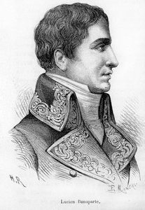 Napoleon Bonaparten toisen veljen Lucien Bonaparten (1775-1840) muotokuva. tekijältä Unknown artist