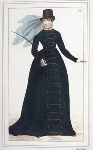 Muotokuva Marie-Paulettesta nimeltä Pauline Bonaparte (1780-1825), prinsessa Borghese. Kaiverrus vuodelta 1830 tekijältä Unknown artist