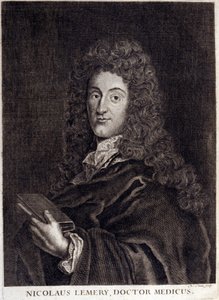 Muotokuva Nicolas Lemerystä (1645 - 1715), ranskalaisesta apteekista ja kemististä. tekijältä Unknown artist