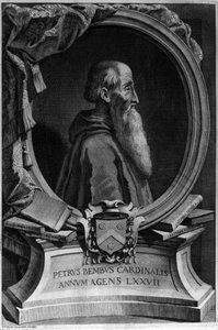 Pietro Bembon (1470 - 1547), italialaisen kardinaalin ja humanistin muotokuva. tekijältä Unknown artist