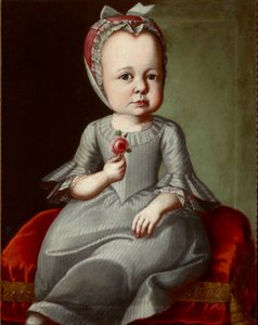 Sophia Elizabeth von Brukenthalin (1749-1753) muotokuva tekijältä Unknown artist