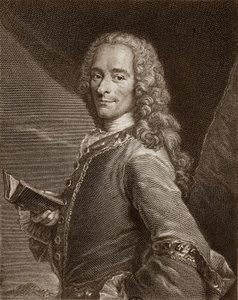 Voltairen muotokuva (1694 - 1778). tekijältä Unknown artist