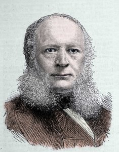 Werner von Siemensin (1816-1892), saksalaisen insinöörin ja teollisuusmiehen muotokuva. tekijältä Unknown artist