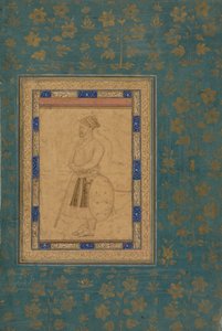 Muotokuva tuntemattomasta aatelista Shah Jahanin hovista tekijältä Unknown artist