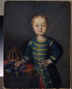 Venäjän tsaarin Ivan VI Antonovichin muotokuva tekijältä Unknown artist