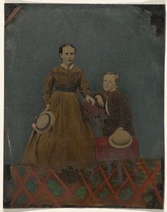 [Muotokuva nuoresta pojasta ja tytöstä] tekijältä Unknown artist