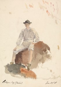 Portugalilainen poika (Madeira) 25. tammikuuta 1868 tekijältä Unknown artist