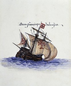 Portugalilainen Caravel tekijältä Unknown artist