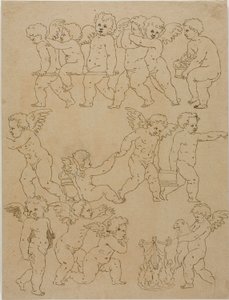 Putti Suorittaa tehtäviä tekijältä Unknown artist