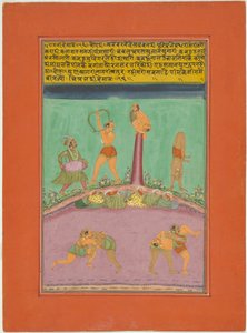 Ragini Desakh, sivu Jaipur Ragamala-sarjasta tekijältä Unknown artist