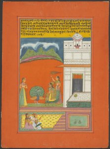 Ragini Gujari, Sivu Jaipur Ragamala-sarjasta tekijältä Unknown artist