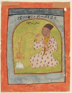 Raja Chattar Singh fumant finlandès tekijältä Unknown artist