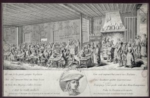 Ramponaux taverna Tämän suositun kabareen perusti Jean Ramponaux (Ramponneau tai Ramponeau tekijältä Unknown artist