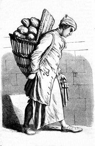 Leipurin esitys. 1700-luvun kaiverrus. tekijältä Unknown artist