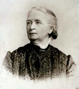 Risorgimento: "" Muotokuva englantilaisesta kirjailijasta Jessie White Mariosta (1832-1906), sairaanhoitaja Giuseppe Garibaldin vaimon ja italialaisen patriootin Alberto Marion vaimon kampanjoiden aikana"" Valokuva 1800-luvun lopusta. Yksityinen kokoelma tekijältä Unknown artist