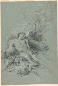 Selene näkee nukkuvan Endymionin tekijältä Unknown artist