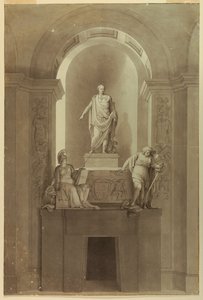 James III:n hautamonumentti (1688-1766) tekijältä Unknown artist