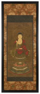 Shakyamuni saarnaamassa tekijältä Unknown artist