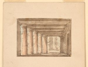 Lavasuunnittelu, Portico tekijältä Unknown artist