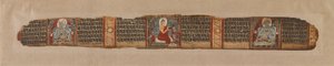 Buddha jakaa hunajaa Prajnaparamita-käsikirjoituksesta tekijältä Unknown artist