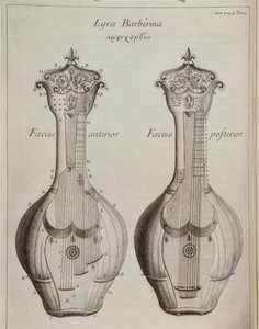 Lyra Barberina (kaiverrus tekijältä Unknown artist