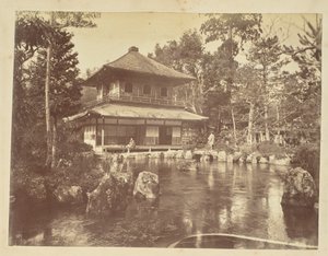 [Hopeinen paviljonki Jion-ji-temppelissä] tekijältä Unknown artist