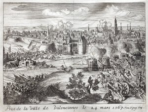 Valenciennesin kaupunki (Ranska) valloitettiin 24. maaliskuuta 1567. Gueux