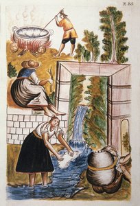 Balthazar Martinez Companionin ja Trujillon piispan (1782-1785) Bujandan kirja "Trujillo del Peru" tai "Codex Martinez Companion" tekijältä Unknown artist