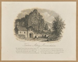 Tintern Abbey, Monmouthshire tekijältä Unknown artist
