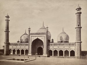 Nimetön (Jama Masjid, Delhi) tekijältä Unknown artist