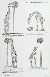 Miksi herra Totolta: Miksi palmu on niin iso ja miksi kirahvilla on niin pitkä kaula. (komedia pohjautuu Darwinin teoriaan) tekijältä Unknown artist