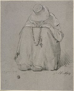 Nainen ruusukkeen kanssa tekijältä Unknown artist