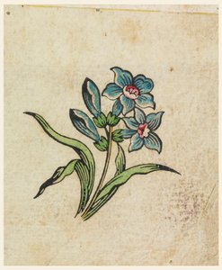 Woodblock-koevedos painetulle tekstiilille tekijältä Unknown artist