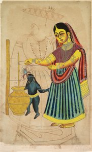 Yasoda Churning Butter (käänteinen) tekijältä Unknown artist