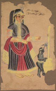 Yasoda ja Krishna tekijältä Unknown artist