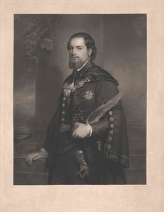 herra Hissin tila noin vuonna 1850. (miehet) tekijältä Unknown artist