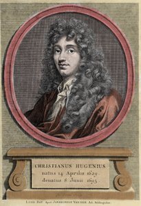 muotokuva Christiaan Huygensista. Hollantilainen fyysikko ja matemaatikko (1629-1695). tekijältä Unknown artist