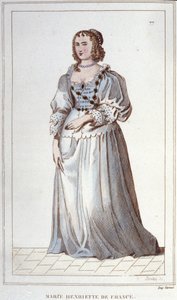 Ranskalaisen Henriette-Marien muotokuva. Pariisi tekijältä Unknown artist