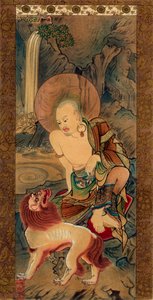 Arhat, japanilainen, myöhäinen Kamakura-kausi, 1300-luku 1886. tekijältä Unknown follower of Ryozen