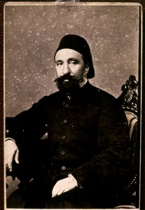 Ahmed Selik MIDHAT Pasha (1822-1863), ottomaanien poliitikko (valokuva). tekijältä Unknown photographer
