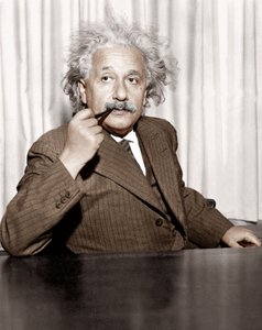 Albert Einstein Princetonissa, Yhdysvalloissa tekijältä Unknown photographer