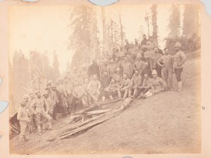 Brittiläiset upseerit, Black Mountain Expedition tekijältä Unknown photographer