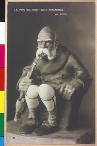 Franz Joseph I:n karikatyyri tekijältä Unknown photographer