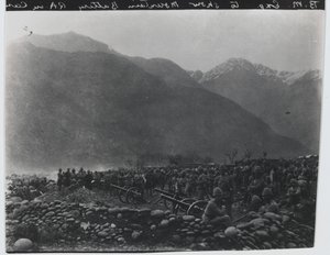 ?Cease Firing?, No. 1 British Mountain Battery, Black Mountain Expedition, 1891 tekijältä Unknown photographer