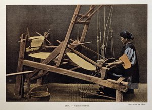 Kiinalainen kutoja, 1800-luvun loppu. tekijältä Unknown photographer