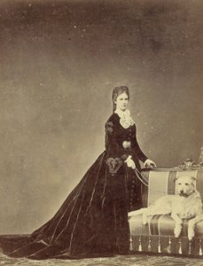 Elisabeth, Itävallan keisarinna ja Unkarin kuningatar (24. joulukuuta 1837 - 10. syyskuuta 1898) (kuva) tekijältä Unknown photographer