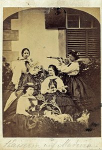 Elisabeth, Itävallan keisarinna ja Unkarin kuningatar (24. joulukuuta 1837 - 10. syyskuuta 1898) (kuva) tekijältä Unknown photographer