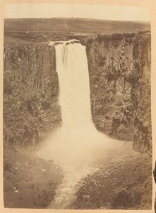 Howick Falls, Umgeni-joki, Natalin maakunta, Etelä-Afrikka, noin 1882 tekijältä Unknown