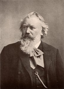 Johannes Brahms (1833-1897) tekijältä Unknown photographer