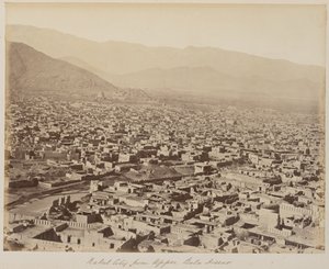 Kabulin kaupunki, 1880 tekijältä Unknown
